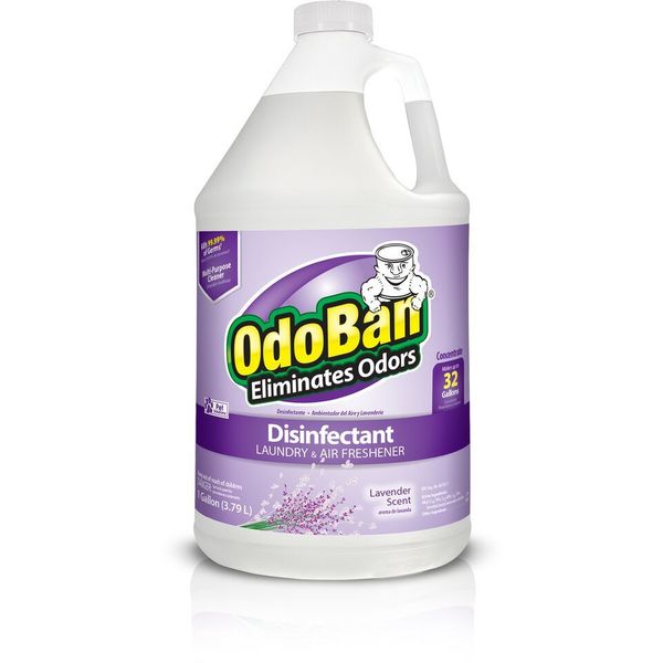 Odoban Odor Eliminator Disinfectant Cleaner Concentrate, 1 Gallon, Lavender 911101-G4